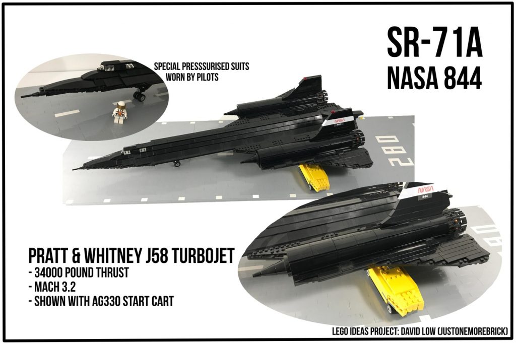 LEGO Ideas SR-71A The Final Flight