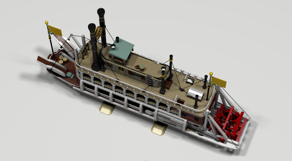 LEGO Ideas Western River Steam Boat