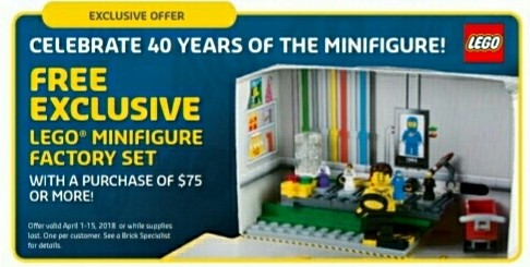 LEGO 5005358 Minifigure Factory Set