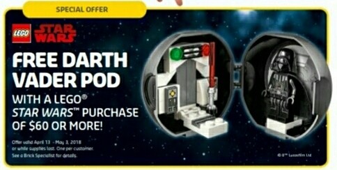 LEGO Star Wars 5005376 Dart Vader Pod