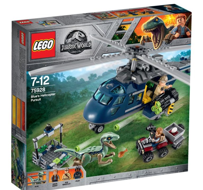 LEGO Jurassic World 75928 Blue’s Helicopter Pursuit