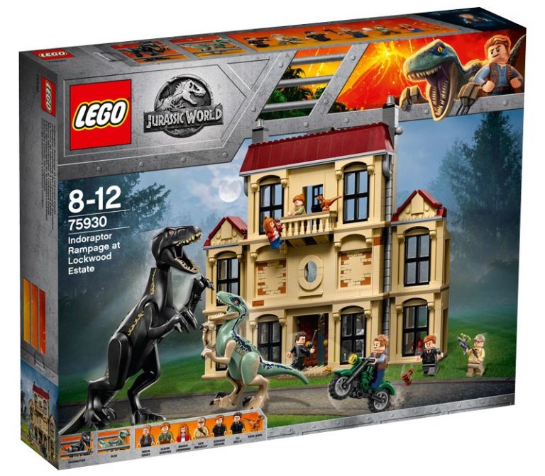 LEGO Jurassic World 75930 Indoraptor Rampage at Lockwood Estate