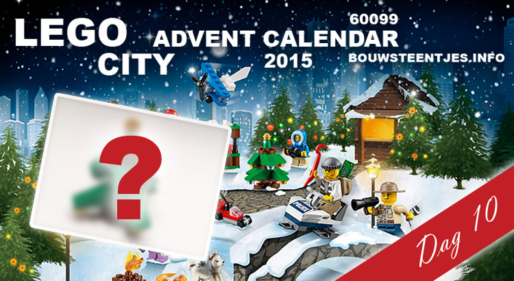 LEGO City 60099 Advent Calendar 2015, Dag 10