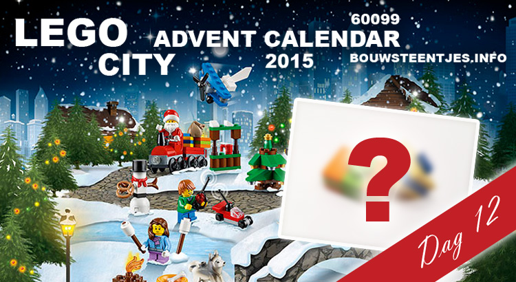 LEGO City 60099 Advent Calendar 2015, Dag 12