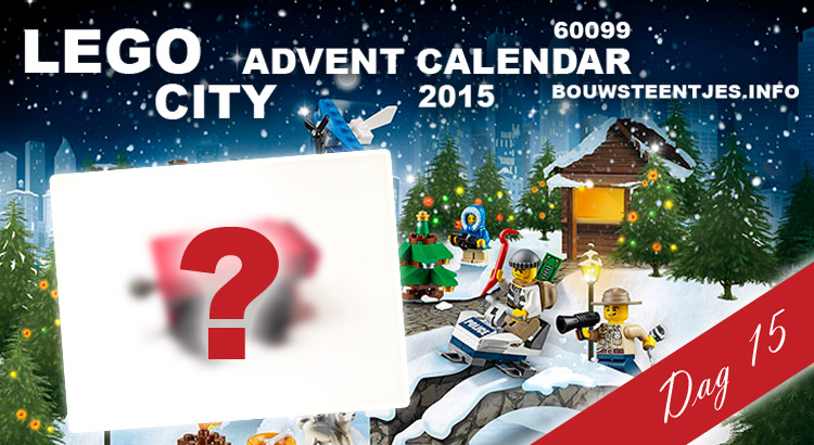 LEGO City 60099 Advent Calendar 2015, Dag 15