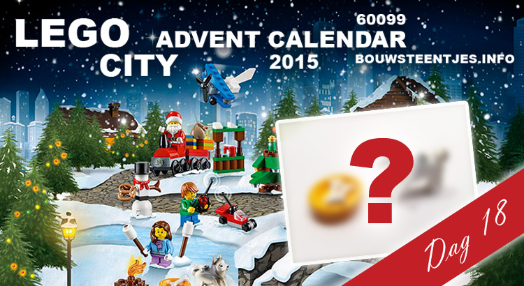 LEGO City 60099 Advent Calendar 2015, Dag 18