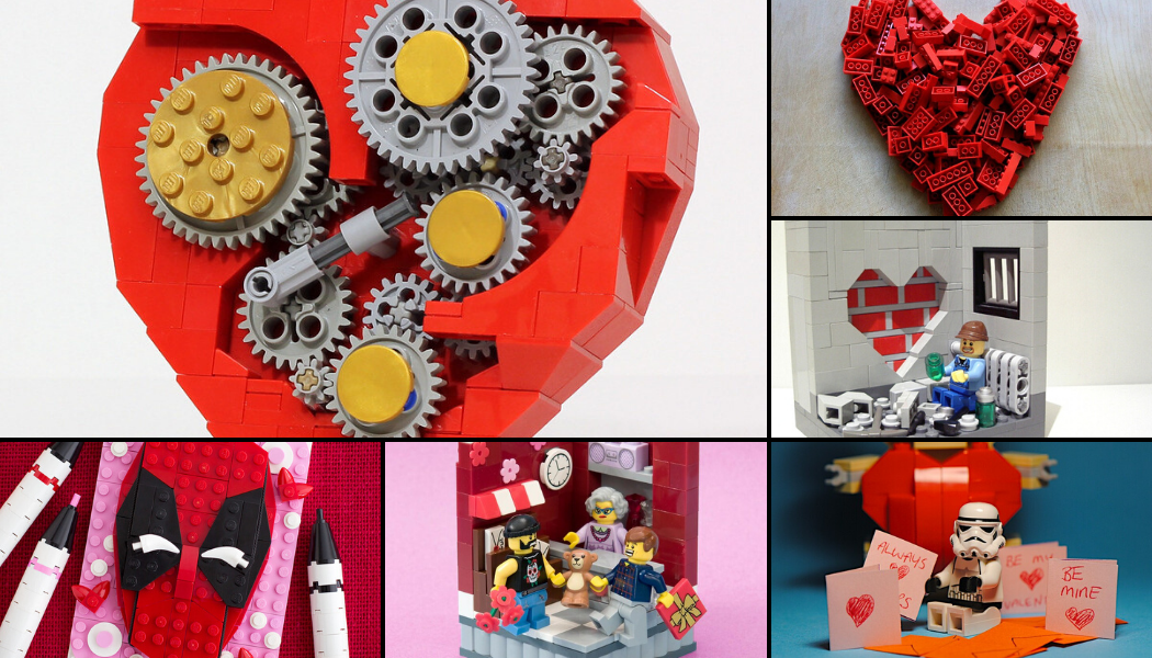 Verzameling van LEGO Valentijns MOC’s [2016]