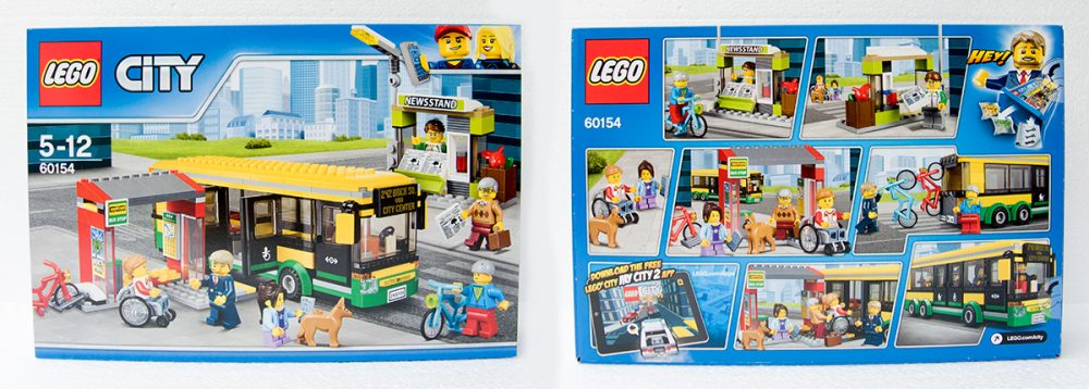Review LEGO City 60154 Bus station - Bouwsteentjes.info