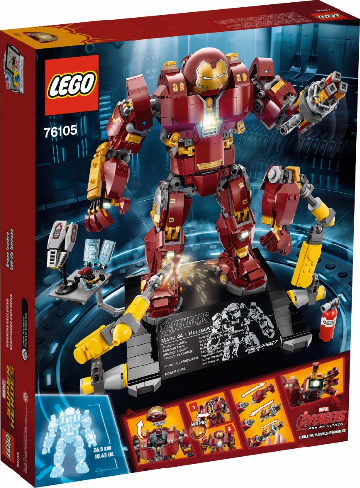 LEGO Marvel 76105 The Hulkbuster: Ultron Edition