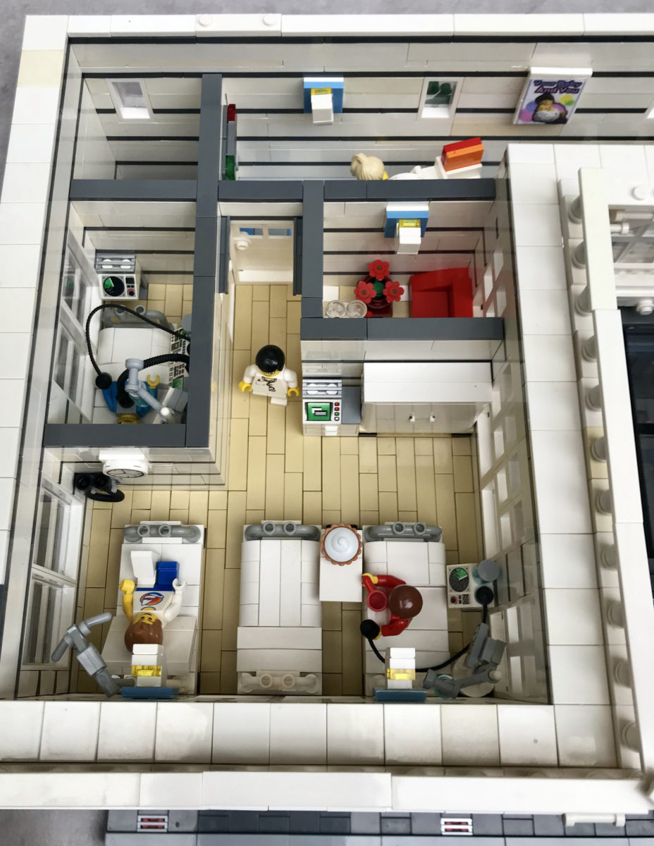 Who Broke his leg? A Modular Hospital