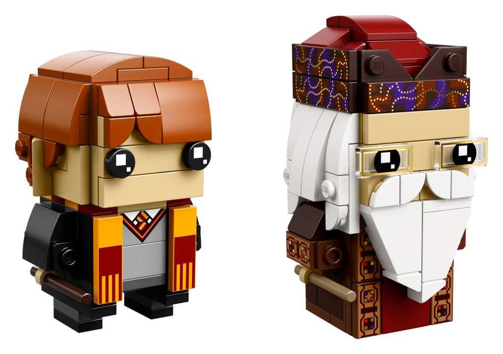 LEGO BrickHeadz 41621 Ron Weasley and Albus Dumbledore