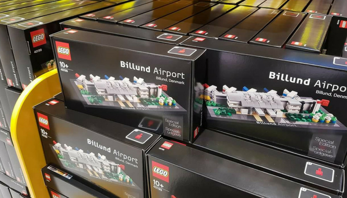 Nieuwe versie LEGO 40199 Billund Airport