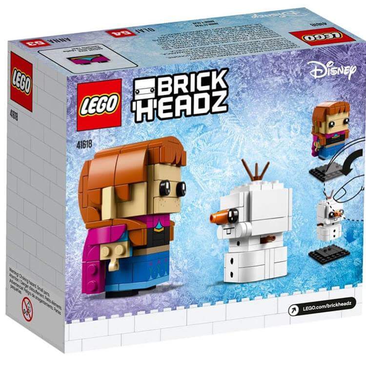 LEGO BrickHeadz 41618 Anna and Olaf