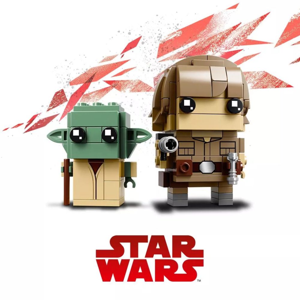 LEGO BrickHeadz 41627 Luke and Yoda