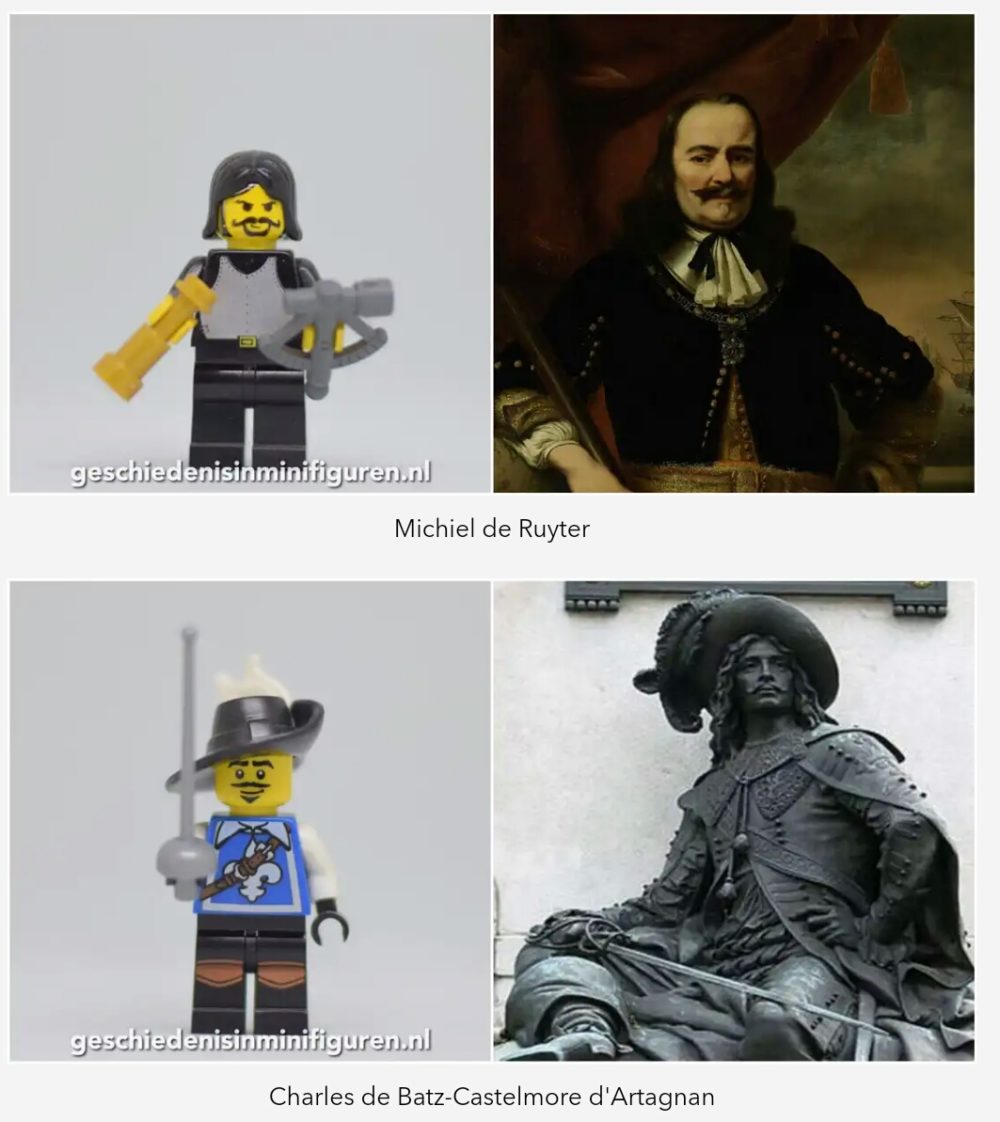 geschiedenisinminifiguren