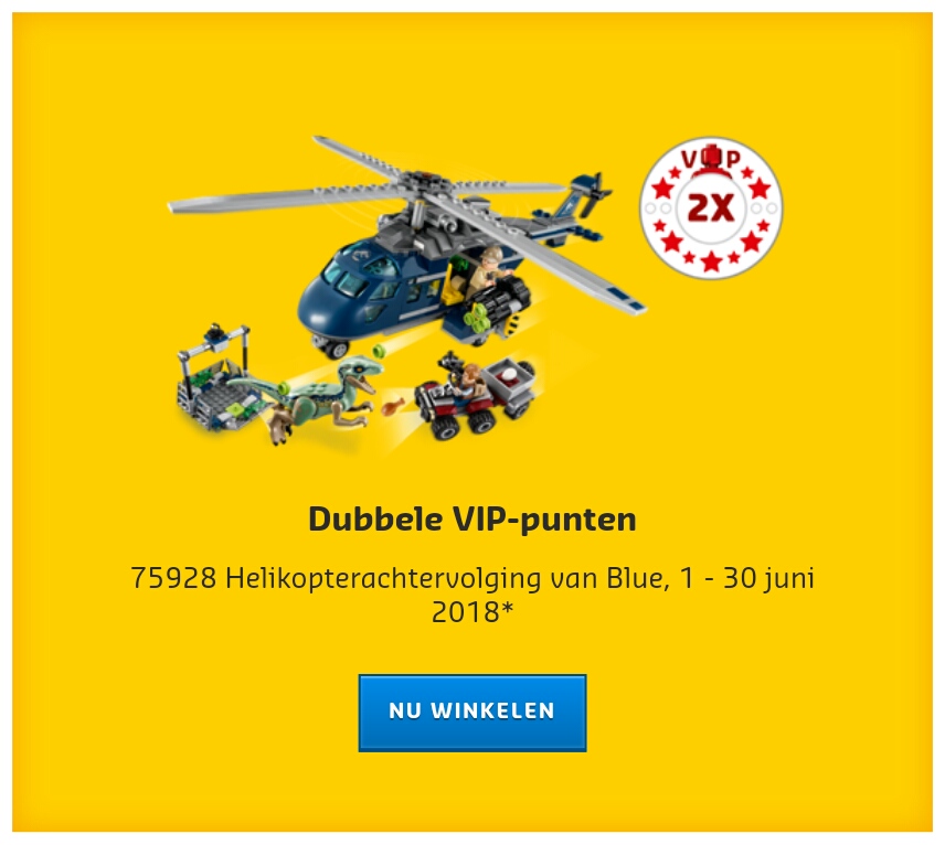 LEGO Jurassic World 75928 Blue's Helicopter Pursuit