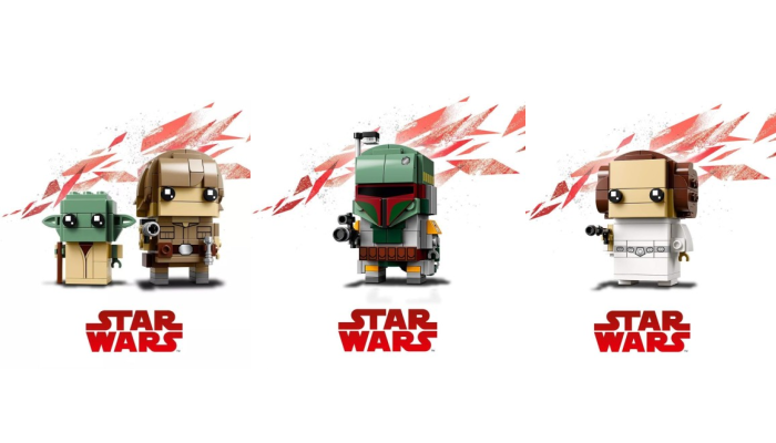 Drie nieuwe LEGO Star Wars BrickHeadz onthuld