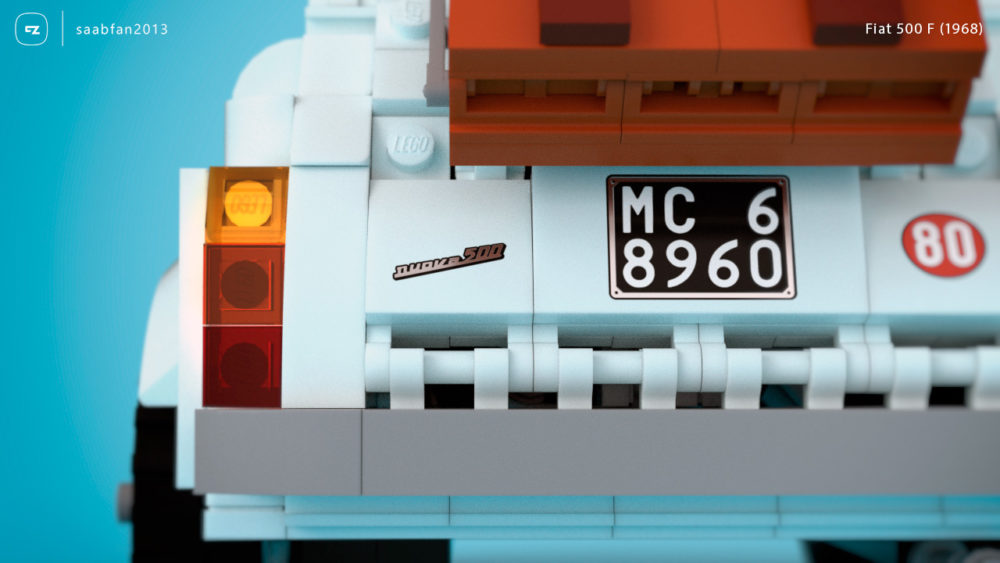 LEGO Ideas Fiat 500 F