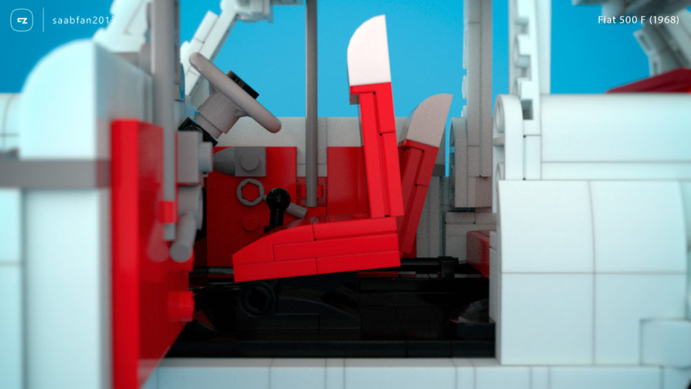LEGO Ideas Fiat 500 F