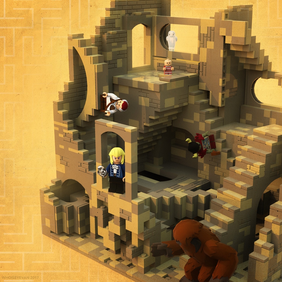 LEGO Ideas Labyrinth - Jareths Castle
