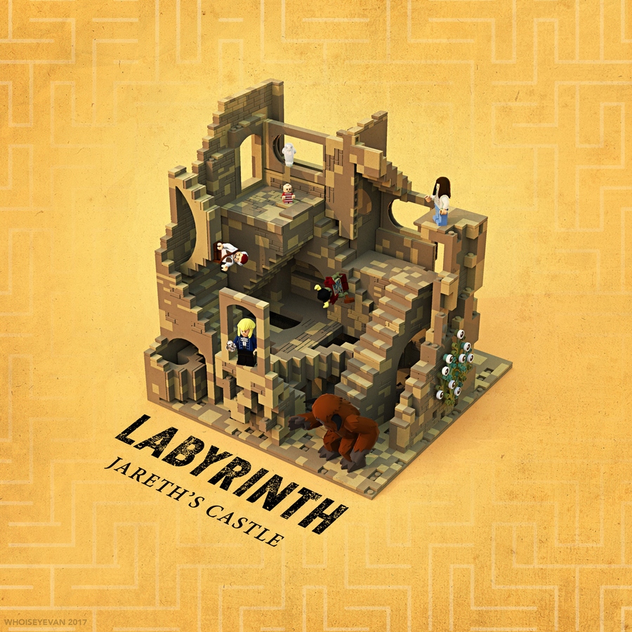 LEGO Ideas Labyrinth - Jareths Castle
