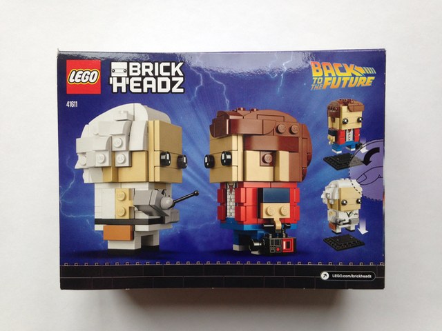 LEGO Brickheadz 41611 Marty McFly and Doc Brown