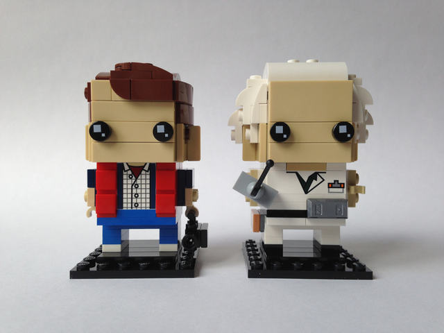 LEGO Brickheadz 41611 Marty McFly and Doc Brown