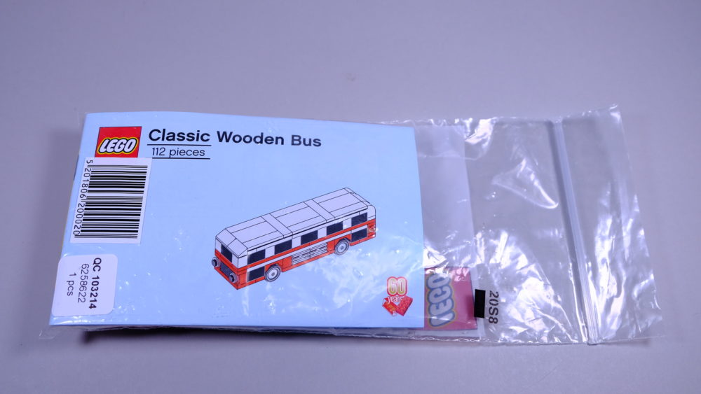 LEGO 6258622 Classic Wooden Bus