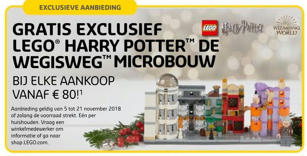 Europese LEGO Store kalender november 2018