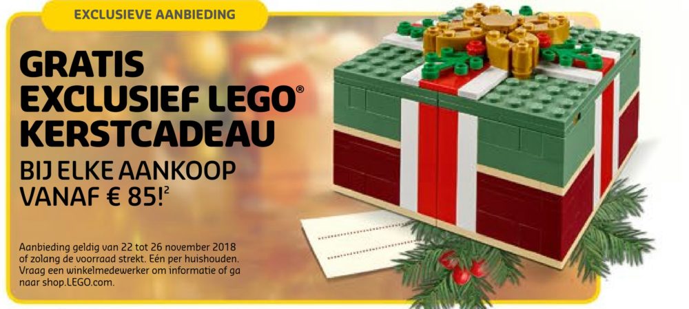 Europese LEGO Store kalender november 2018