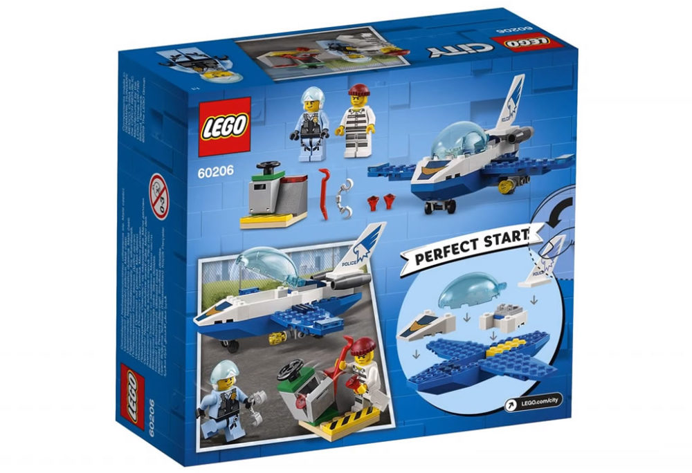 LEGO City 60206 Police Patrol Jet