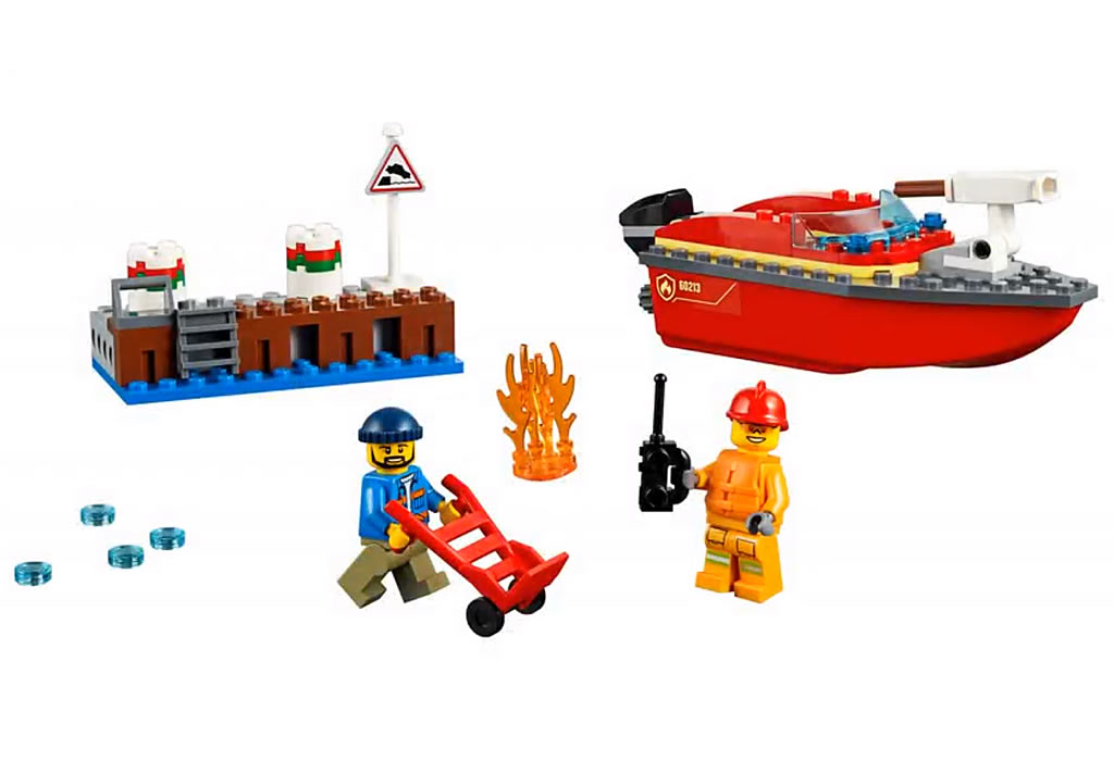 LEGO City 60213 Fire in the Dockyards