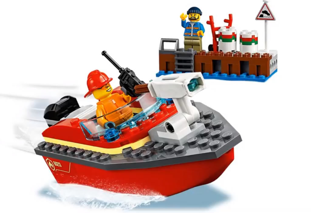 LEGO City 60213 Fire in the Dockyards