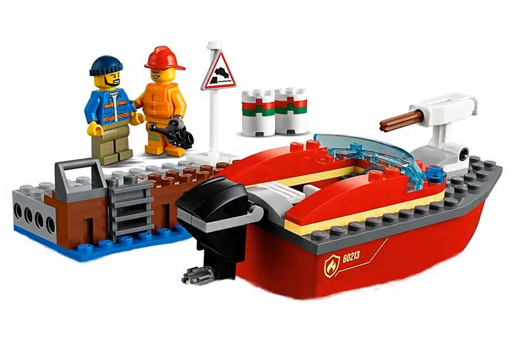 LEGO City 60213 Fire in the Dockyards