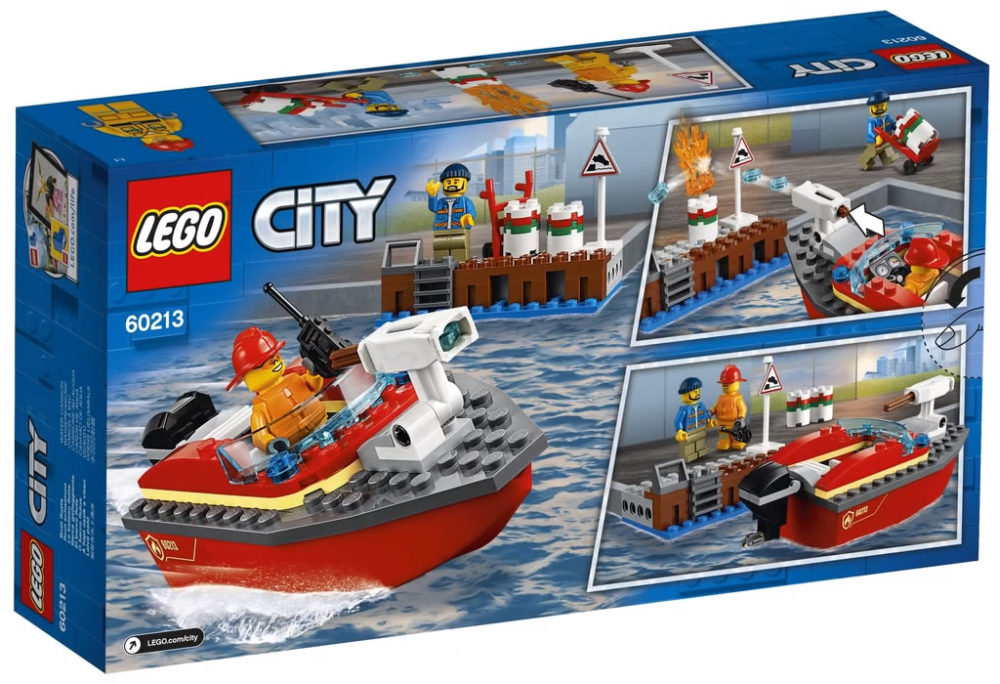 LEGO City 60213 Fire in the Dockyards