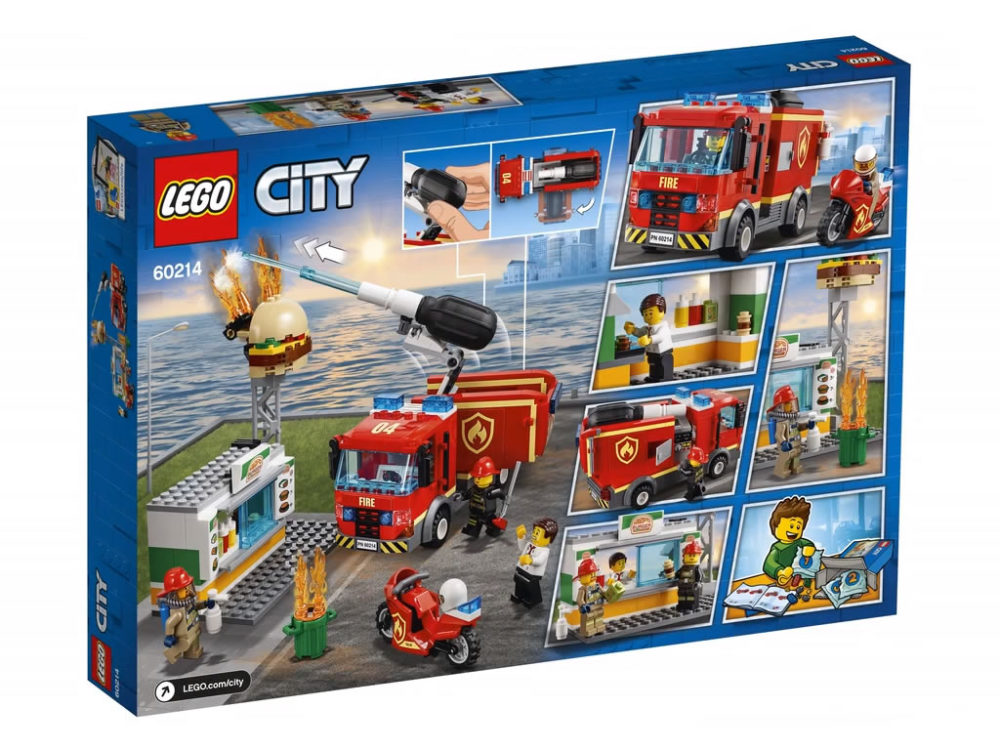 LEGO City 60214 Burger Bar Fire Rescue