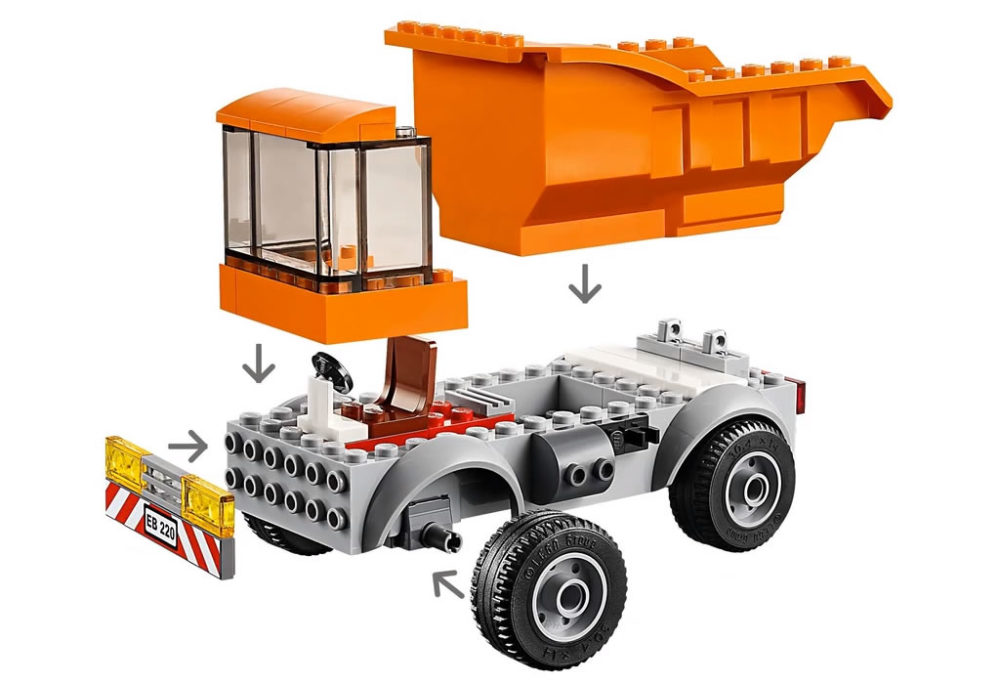 LEGO City 60220 Garbage Truck