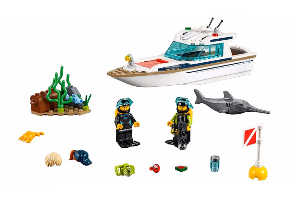 LEGO City 60221 Diving Yacht