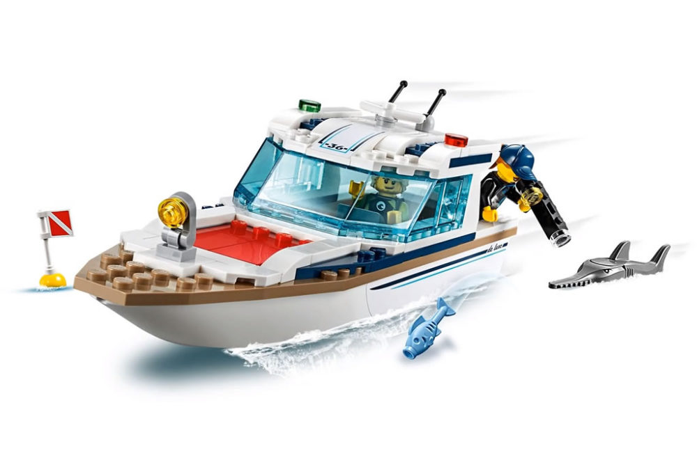 LEGO City 60221 Diving Yacht