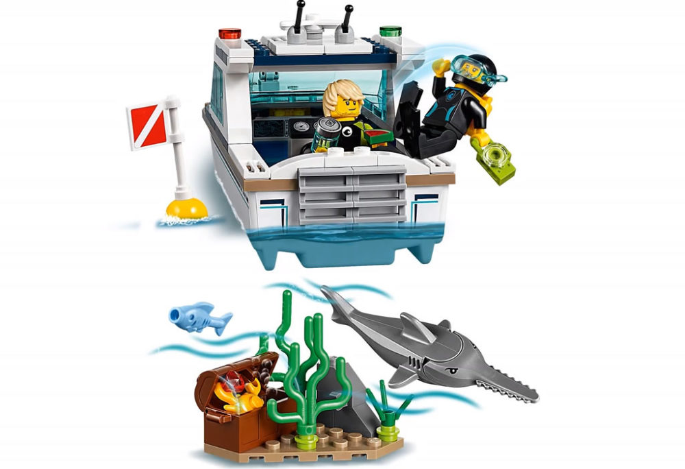 LEGO City 60221 Diving Yacht