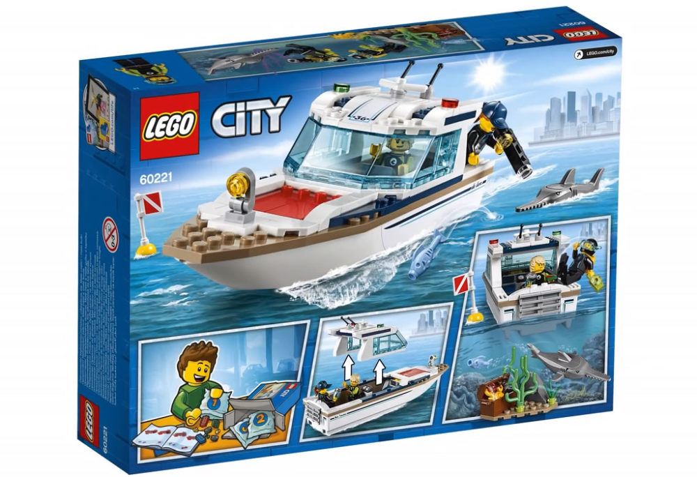 LEGO City 60221 Diving Yacht