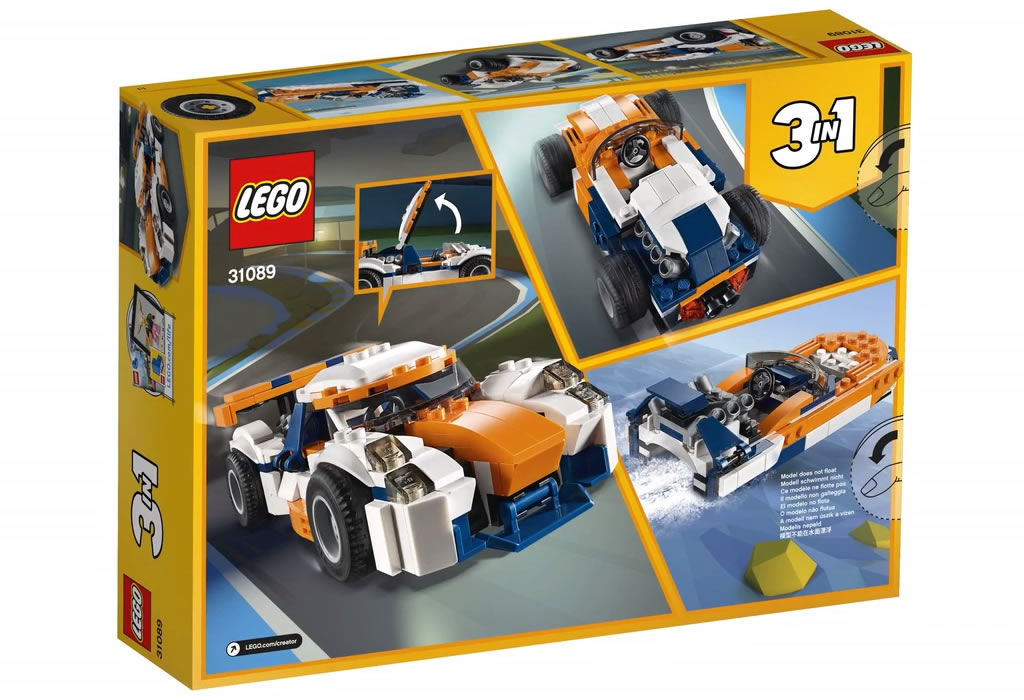 LEGO Creator 31089 Sunset Track Racer