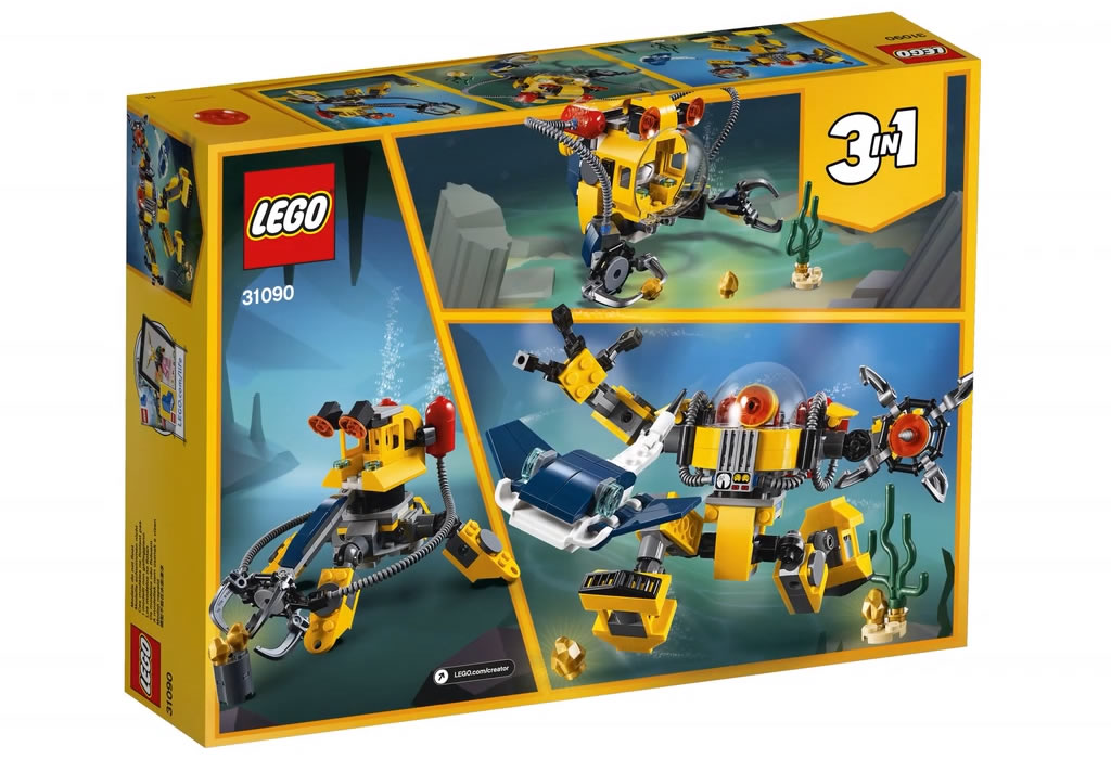 LEGO Creator 31090 Underwater Robot
