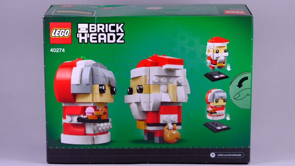 LEGO 40274 Mr and Mrs Santa Claus