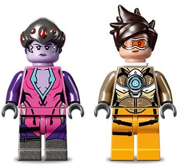 LEGO Overwatch 75970 Tracer vs. Widowmaker