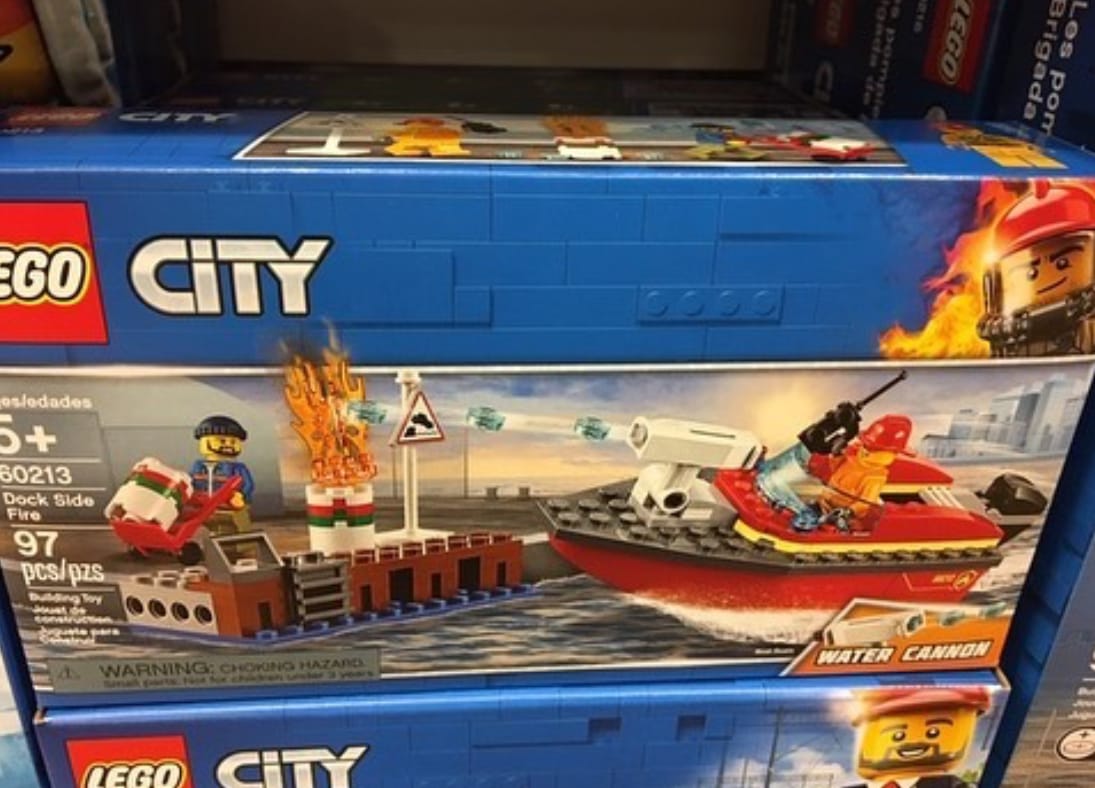 LEGO City 60213 Dock Side Fire