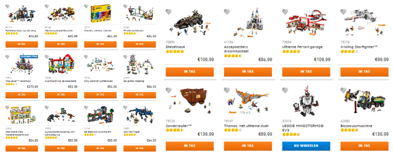 LEGO Black Friday 2018