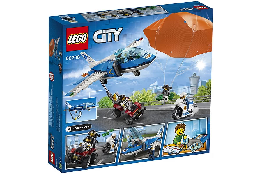 LEGO City 60208 Sky Police Parachute Arrest
