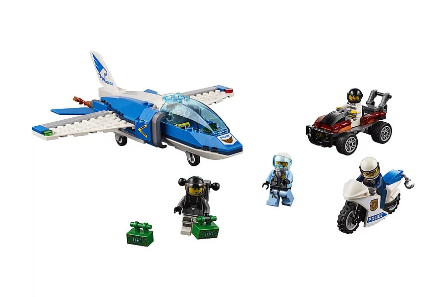 LEGO City 60208 Sky Police Parachute Arrest