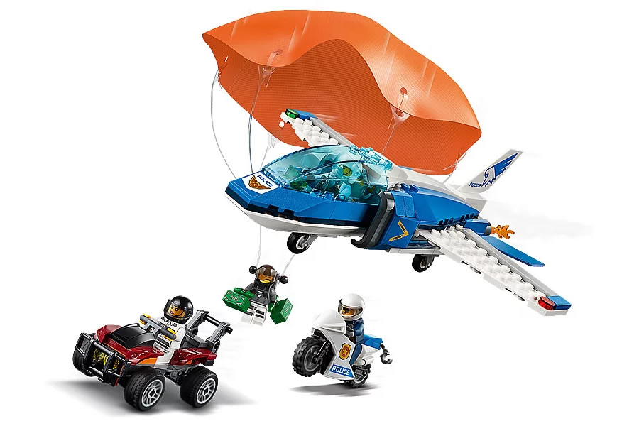 LEGO City 60208 Sky Police Parachute Arrest